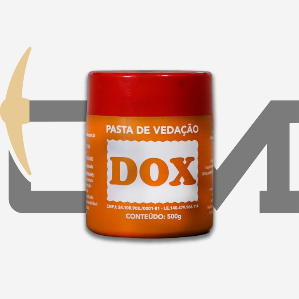 PASTA DOX PARA VEDAÇÃO | Casa do Minerador