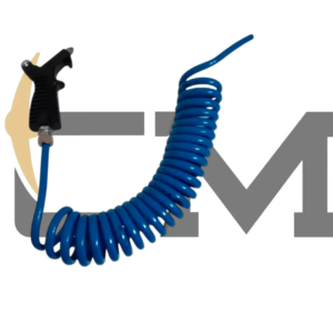 Mangueira Compressor Espiral Pu Com Bico
